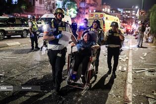 حمله موشکی ایران به اسرائیل