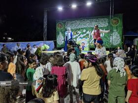 جشن عید غدیر با حضور خادمیاران رضوی