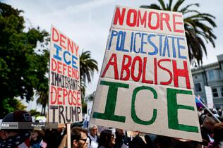 اعتراضات مردم آمریکا به سیاست های ترامپ