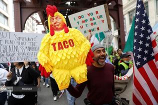 اعتراضات مردم آمریکا به سیاست های ترامپ