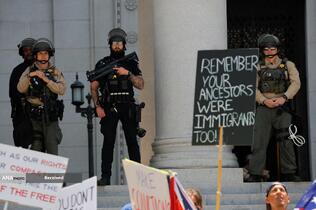 اعتراضات مردم آمریکا به سیاست های ترامپ