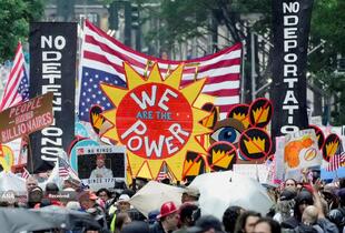 اعتراضات مردم آمریکا به سیاست های ترامپ