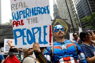 اعتراضات مردم آمریکا به سیاست های ترامپ