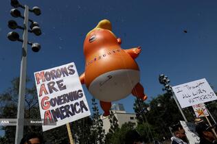 اعتراضات مردم آمریکا به سیاست های ترامپ