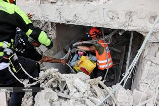 موشک باران سرزمین های اشغالی توسط سپاه پاسداران انقلاب اسلامی