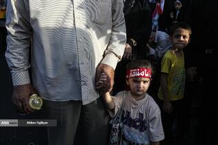 تجمع مردمی علیه جنایات آمریکا و رژیم صهیونی - تهران