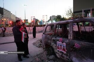 اجرای موسیقی آذری در میدان هفت تیر تهران