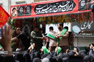 تشییع پیکر مطهر شهید سید مصطفی میر غفاری