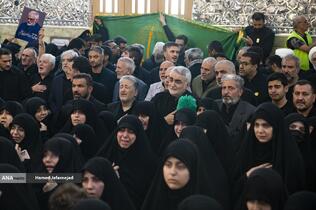 تشییع و تدفین پیکر مطهر دانشمند هسته‌ای شهید محمدمهدی طهرانچی رییس دانشگاه آزاد اسلامی و همسر گرانقدرش شهیده مژگان قراویری در حرم حضرت عبدالعظیم حسنی(ع)