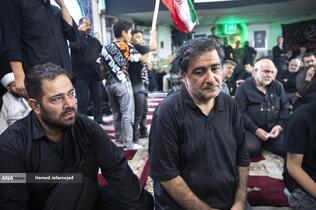 وداع با پیکر بسیجی شهید حسین یوسفخانی