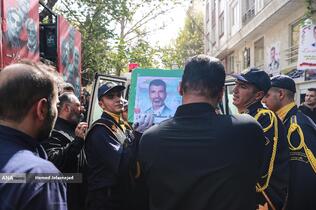 تشییع و تدفین پیکر مطهر بسیجی شهید حسین یوسفخانی