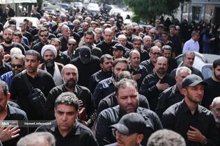 تشییع و تدفین پیکر مطهر بسیجی شهید حسین یوسفخانی