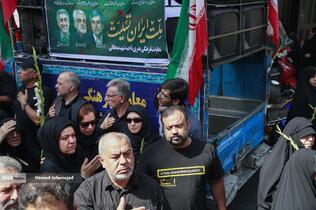 تشییع و تدفین پیکر مطهر بسیجی شهید حسین یوسفخانی