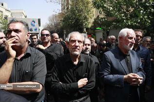 تشییع و تدفین پیکر مطهر بسیجی شهید حسین یوسفخانی