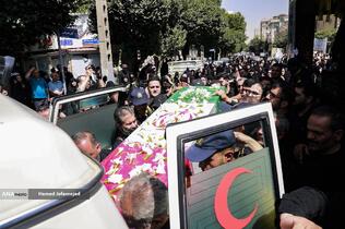 تشییع و تدفین پیکر مطهر بسیجی شهید حسین یوسفخانی