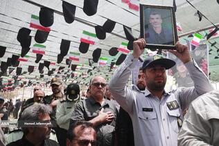 تشییع و تدفین پیکر مطهر بسیجی شهید حسین یوسفخانی