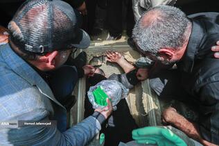 تشییع و تدفین پیکر مطهر بسیجی شهید حسین یوسفخانی