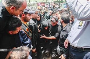 تشییع و تدفین پیکر مطهر بسیجی شهید حسین یوسفخانی