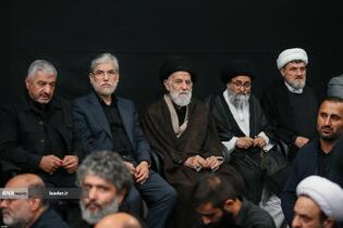 مراسم عزاداری شب هفتم محرم در حسینیه امام خمینی(ره)