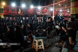 عزاداری شب های محرم - هیأت ریحانه‌الحسین