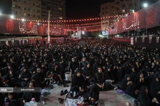 عزاداری شب های محرم - هیأت ریحانه‌الحسین