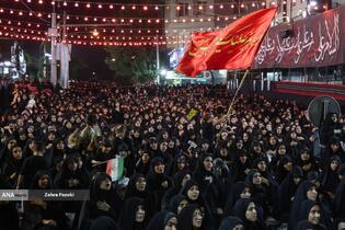 عزاداری شب های محرم - هیأت ریحانه‌الحسین