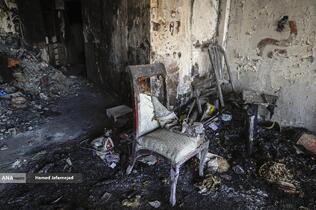 تخریب واحدهای مجاور منزل شهید دکتر محمدمهدی طهرانچی، دانشمند هسته ای و رئیس دانشگاه آزاد در مجتمع اساتید، میدان کتاب در حمله رژیم صهیونی به برخی مناطق و منازل مردم، شهروندان و دانشمندان هسته ای کشورمان در جریان جنگ تحمیلی دوازده روزه