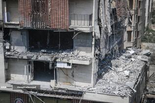 حمله رژیم صهیونی به ساختمانی در محله گیشا و منازل مردم، شهروندان و دانشمندان هسته ای کشورمان در جریان جنگ تحمیلی دوازده روزه