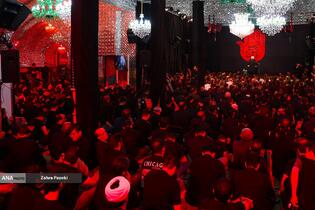 عزاداری شب های محرم در هیأت ریحانه النبی