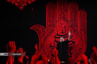 عزاداری شب های محرم در هیأت ریحانه النبی