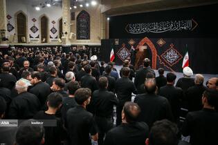 عزاداری شب تاسوعای حسینی(ع) در حسینیه امام خمینی(ره)