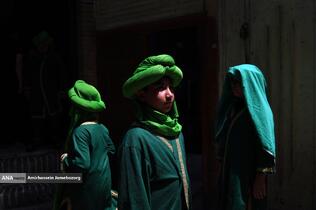 خیمه سوزان ظهر عاشورا - چهارراه گلوبندک تهران