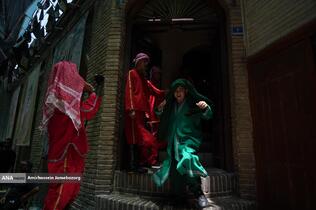 خیمه سوزان ظهر عاشورا - چهارراه گلوبندک تهران