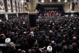 مراسم عزاداری شام غریبان حسینی (ع) در حسینیه امام خمینی