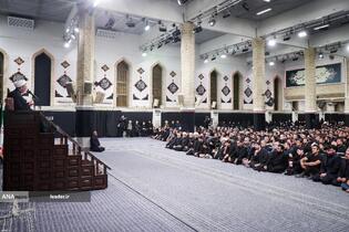 مراسم عزاداری شام غریبان حسینی (ع) در حسینیه امام خمینی