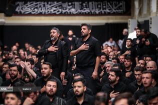 مراسم عزاداری شام غریبان حسینی (ع) در حسینیه امام خمینی