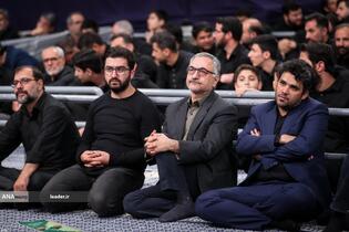 مراسم عزاداری شام غریبان حسینی (ع) در حسینیه امام خمینی