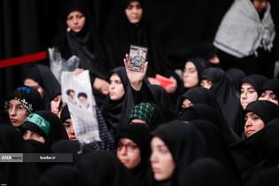 مراسم عزاداری محرم در حسینیه امام خمینی(ره)