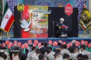 مراسم گرامیداشت ۵۷ شهید اقتدار ارتش