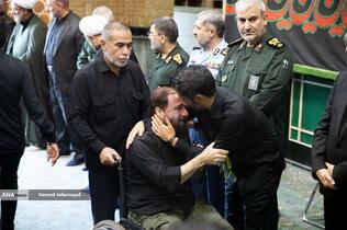 مراسم گرامیداشت سرلشکر شهید مهدی ربانی و سرلشکر شهید غلامرضا محرابی معاونان سابق اطلاعات و عملیات ستاد کل نیروهای مسلح