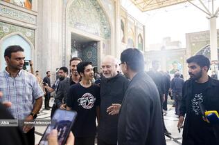 محمدباقر قالیباف رییس مجلس در مراسم گرامیداشت سرلشکر شهید مهدی ربانی و سرلشکر شهید غلامرضا محرابی معاونان سابق اطلاعات و عملیات ستاد کل نیروهای مسلح