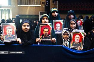 مراسم گرامیداشت سرلشکر شهید مهدی ربانی و سرلشکر شهید غلامرضا محرابی معاونان سابق اطلاعات و عملیات ستاد کل نیروهای مسلح