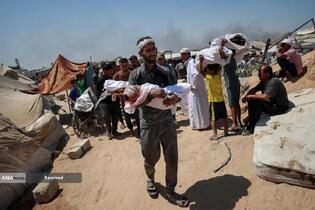 حملات وحشیانه رژیم اشغالگر علیه غیرنظامیان در سراسر نوار غزه