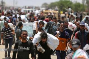 حملات وحشیانه رژیم اشغالگر علیه غیرنظامیان در سراسر نوار غزه