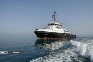 ورود شناور نیروی دریایی روسیه به رزمایش مرکب امداد و نجات دریای خزر ۲۰۲۵