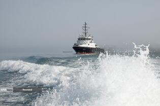 ورود شناور نیروی دریایی روسیه به رزمایش مرکب امداد و نجات دریای خزر ۲۰۲۵