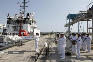 ورود شناور نیروی دریایی روسیه به رزمایش مرکب امداد و نجات دریای خزر ۲۰۲۵