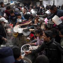 گرسنگی فاجعه بار در غزه