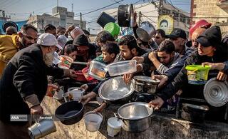 گرسنگی فاجعه بار در غزه