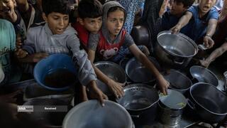 گرسنگی فاجعه بار در غزه